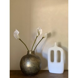 Vase organique tadelakt
